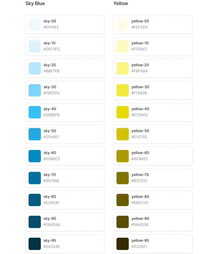 OTF Website Illustrations Color System